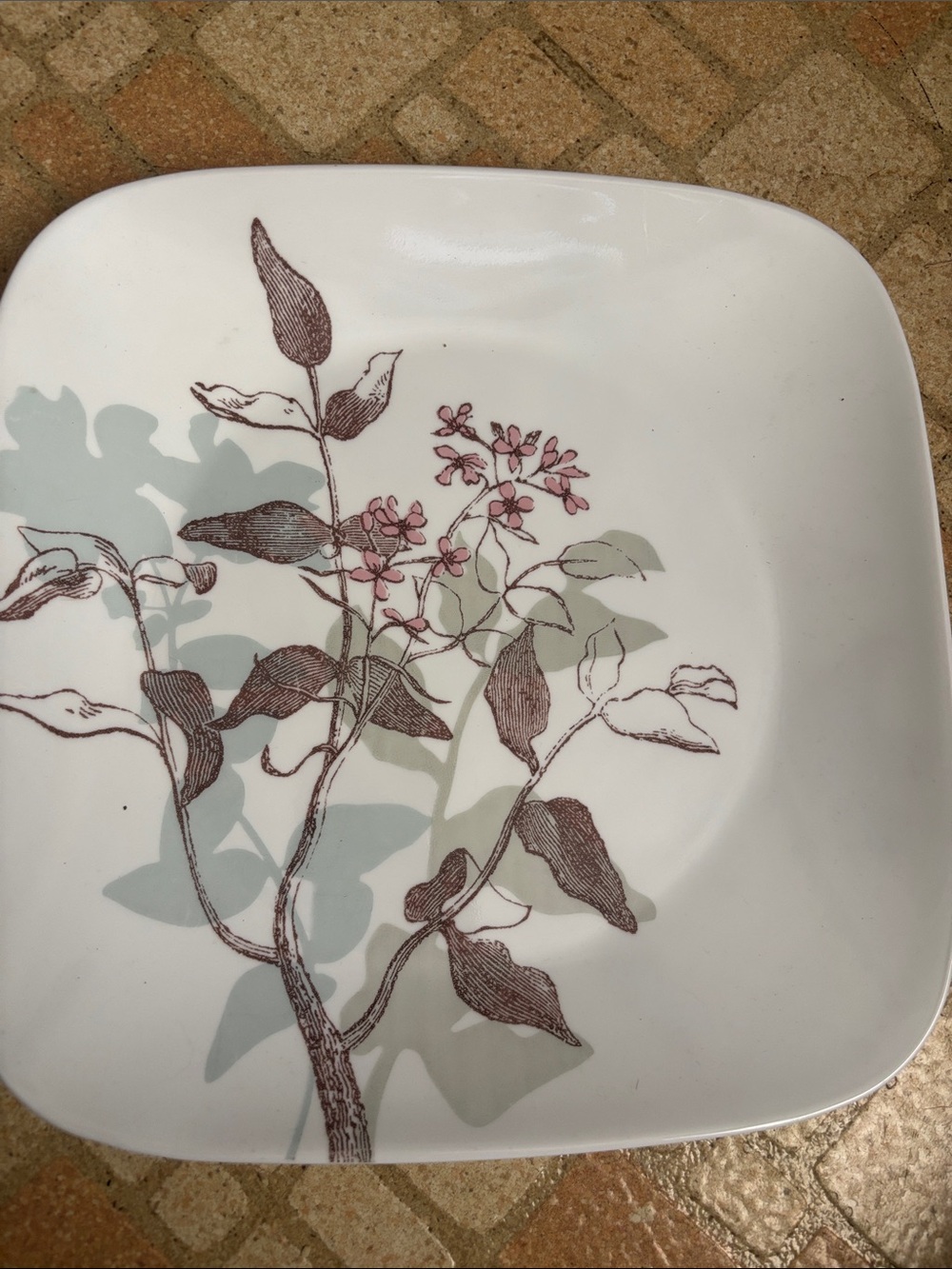 Corelle Twilight Grove plates
